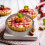 1Ensemble Moule À Muffin Aluminium Antiadhésif Usage Four 6