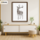 (6x4 Inch) Thin Matt Walnut Picture Frame / Wall Art Frames / Flat Wooden Effect Poster Frame 3