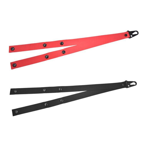 Cheerleader Poms Holder Cheerleading Accessory Adjustable-Black 1