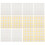 12 Sheets Wicks Wick Stickers Diy Candle Making Accessories 2x2cm 3