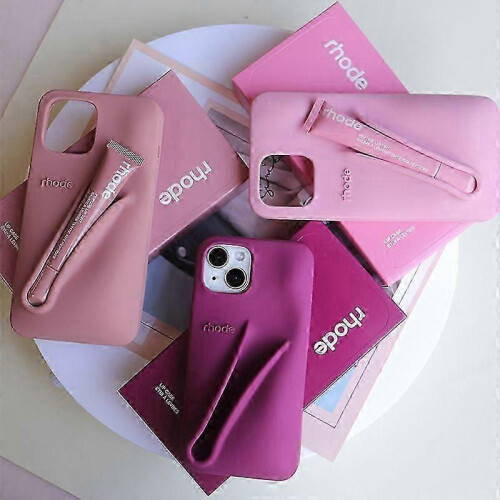 (iphone14pro max, Red) Lipstick lip silicone full package suitable for iPhone 13/14/15 pro max mobile phone case for iPhone 1