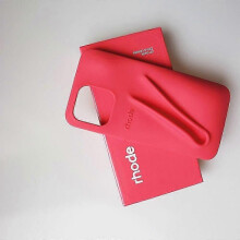 (iphone15pro, Red) Lipstick lip silicone full package suitable for iPhone 13/14/15 pro max mobile phone case for iPhone