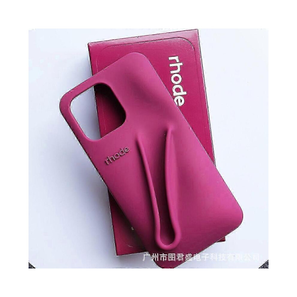 (Iphone16, Pitaya) Lipstick Lip Silicone Full Package Suitable For Iphone 13/14/15 Pro Max Mobile Phone Case For Iphone