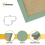 (9x7 Inch) Thin Matt Green Picture Frame / Wall Art Frames / Flat Wooden Effect Poster Frame 8