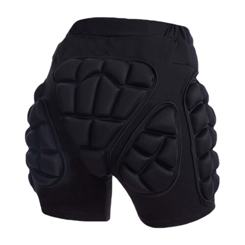 3D Skiing Protective Shorts 8 Size Skating Butt Pad Guard-XL