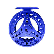 Aluminum Alloys Fly Fishing Reel, All Metal Fishing-5 6 Blue