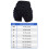 3D Skiing Protective Shorts 8 Size Skating Butt Pad Guard-XL 4