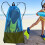 Sport Gym Net String Bag Dive Gear Bag Backpacks-Large Blue 7