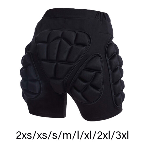 3D Skiing Protective Shorts 8 Size Skating Butt Pad Guard-XL 2