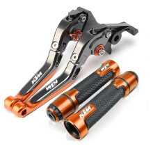 (Orange) Brake Clutch Lever For Ktm Duke Rc 125 200 390
