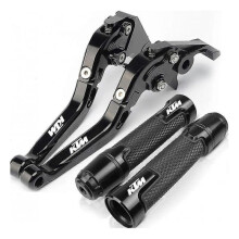 (Black) Brake Clutch Lever For Ktm Duke Rc 125 200 390