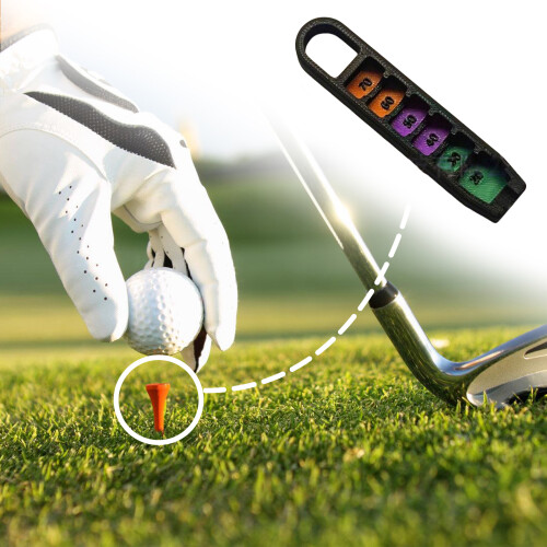 Golf Tees Height Gauge Elevator Portable Adjuster for-style A 1
