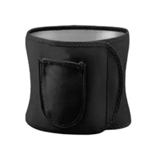 Soft Breathable Waist Shaper for Long Time-Silver ion black