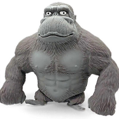 (Gray)Maxi Baba Great Orangutan Squeeze Vent Doll Stress Relief Squeezing Toy 1