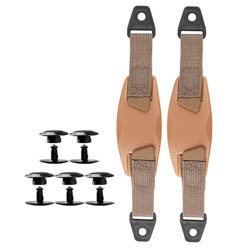 Adjustable Hole Shoes Back Strap Sandals Detachable Laces-brown