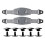Detachable Heel Strap Adjustable Beach Slippers Sandals-grey 1
