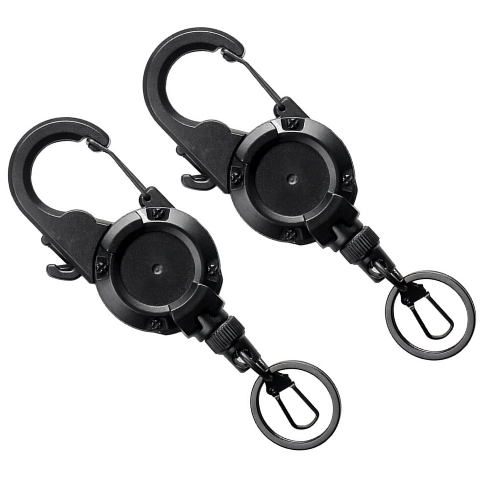 Fishing Tool Locking Retractor Retractable Keychain Fishing 7696000139814