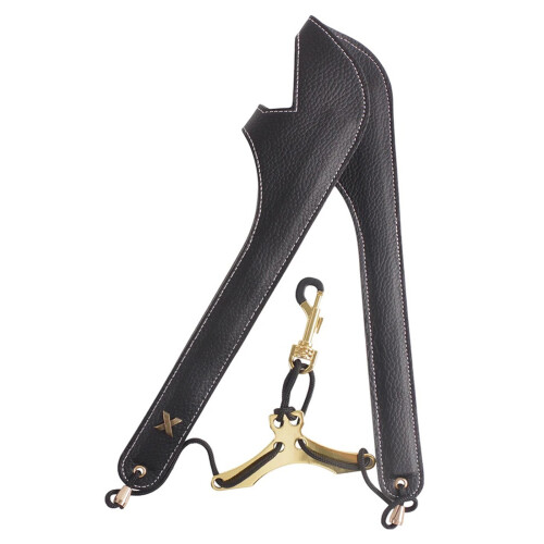 Versatile Leather Saxophone Strap Saxophone Universal Shoulder