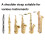 Versatile Leather Saxophone Strap Saxophone Universal Shoulder 5