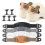 Detachable Heel Strap Adjustable Beach Slippers Sandals-grey 4