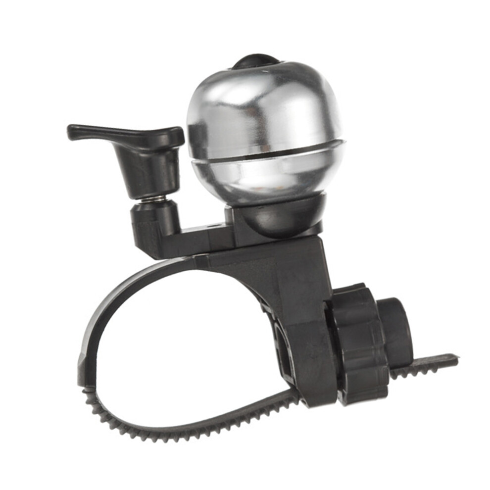 Quickly Release Bicycles Bells Remotes Control Bike Horn- Silver 7696000139883