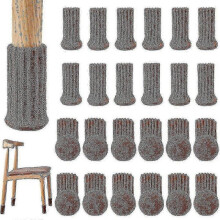 24pcs Chair Socks, High Elasticity Furniture, Sock Pads, Anti Slip Chair Legs