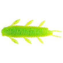 10pcs Soft Tail Fishing-Green back and yello 4.5cm 10 packs