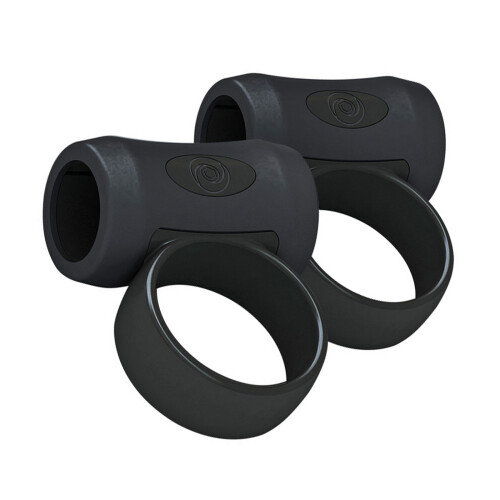 Antislip Drumstick Control Rings Adjustable Grip Aid for-black