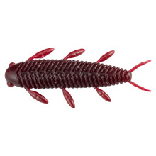 10pc Slow Sinking Soft Fishing Lures-Burgundy 4.5cm 10 packs
