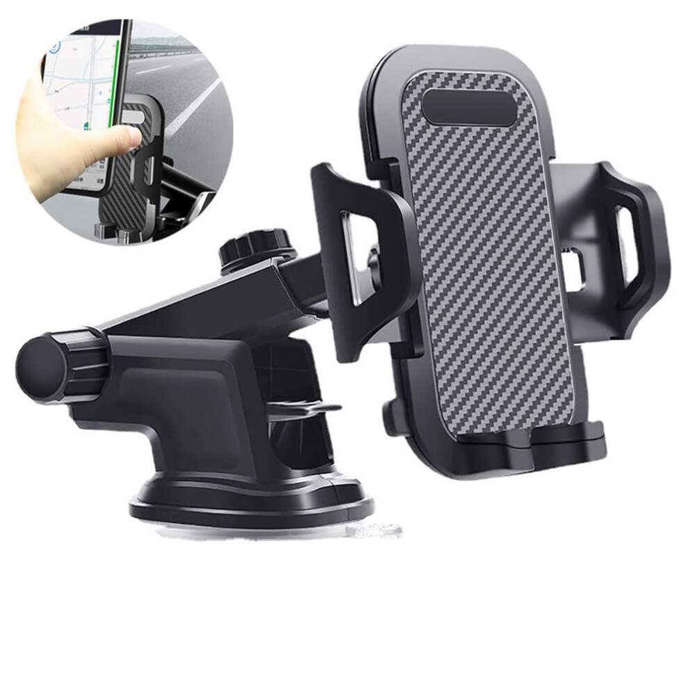 Car Mobile Stand With Suction Cup Universal Phone Holder Compatible With All Smartphone Models 9084446364187