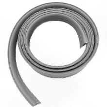 (Gray) Self-Adhesive PVC Edge Guard Strip for Carpets - 2M Floor Transition Trim, Suitable for Home and Commercial Spaces