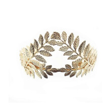 (Gold) Greek Goddess Laurel Wreath Leaf Headband Head Band Wedding Party Crown