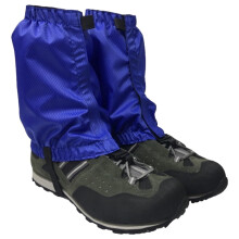 Trekking Feet Watertight Leggings Waterproof Hiking Ankle Gaiters Adjustable Leg Gaiters Snowshoeing Snow Skiing Blue