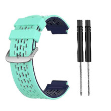(Mint Green Blue) Durable silicone band for Garmin Approach S2 S4 sports watch