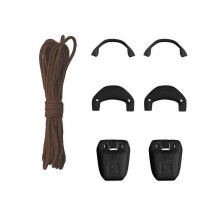 (S, Brown) Salomon Quicklace Skosnren