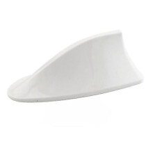 (white) Shark Fin Antenna Signal Radio Antenna for Car Roof Tail Fin Antenna
