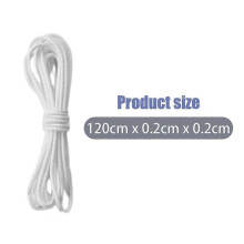 (S, White) Salomon Quicklace Skosnren