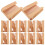 50Pcs Brown Grease-Resistant Bakery Bags with Clear Window for Snacks 8