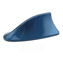 (blue) Shark Fin Antenna Signal Radio Antenna for Car Roof Tail Fin Antenna