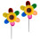 2 Pcs Plastic Windmill Toys Rotatable Easy Use Child 11