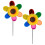 2 Pcs Plastic Windmill Toys Rotatable Easy Use Child 9