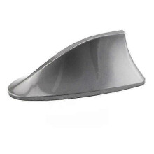 (grey) Shark Fin Antenna Signal Radio Antenna for Car Roof Tail Fin Antenna