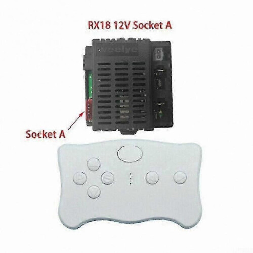 (RX18 12V A full set) Remote Control Car Transmitter and Receiver Kit for Toy Vehicles