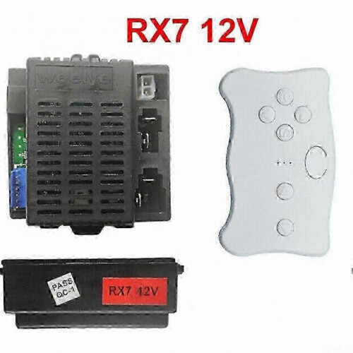 (RX7 12V full set) Remote Control Car Transmitter and Receiver Kit for Toy Vehicles