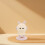 Rabbit Pen Holder Schreibtisch Lippenrosa 3