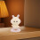 Rabbit Pen Holder Schreibtisch Lippenrosa 4