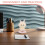 Rabbit Pen Holder Schreibtisch Lippenrosa 8