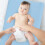 Housse De Matelas À Langer Bébé Bleu Ciel En Coton Doux Lavable 11