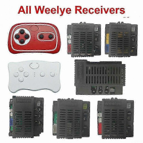 (RX18 12V A full set) Remote Control Car Transmitter and Receiver Kit for Toy Vehicles 1