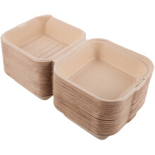 50 Papier Lebensmittelboxen Zum Mitnehmen Für Burger Und Mittagessen